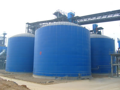 鸡冠水泥钢板库改造